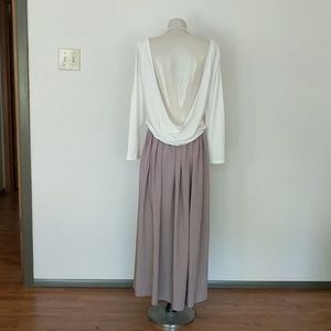 Fray Dresses - Long sleeve open back dress Fray Dresses - Long sleeve open back dress